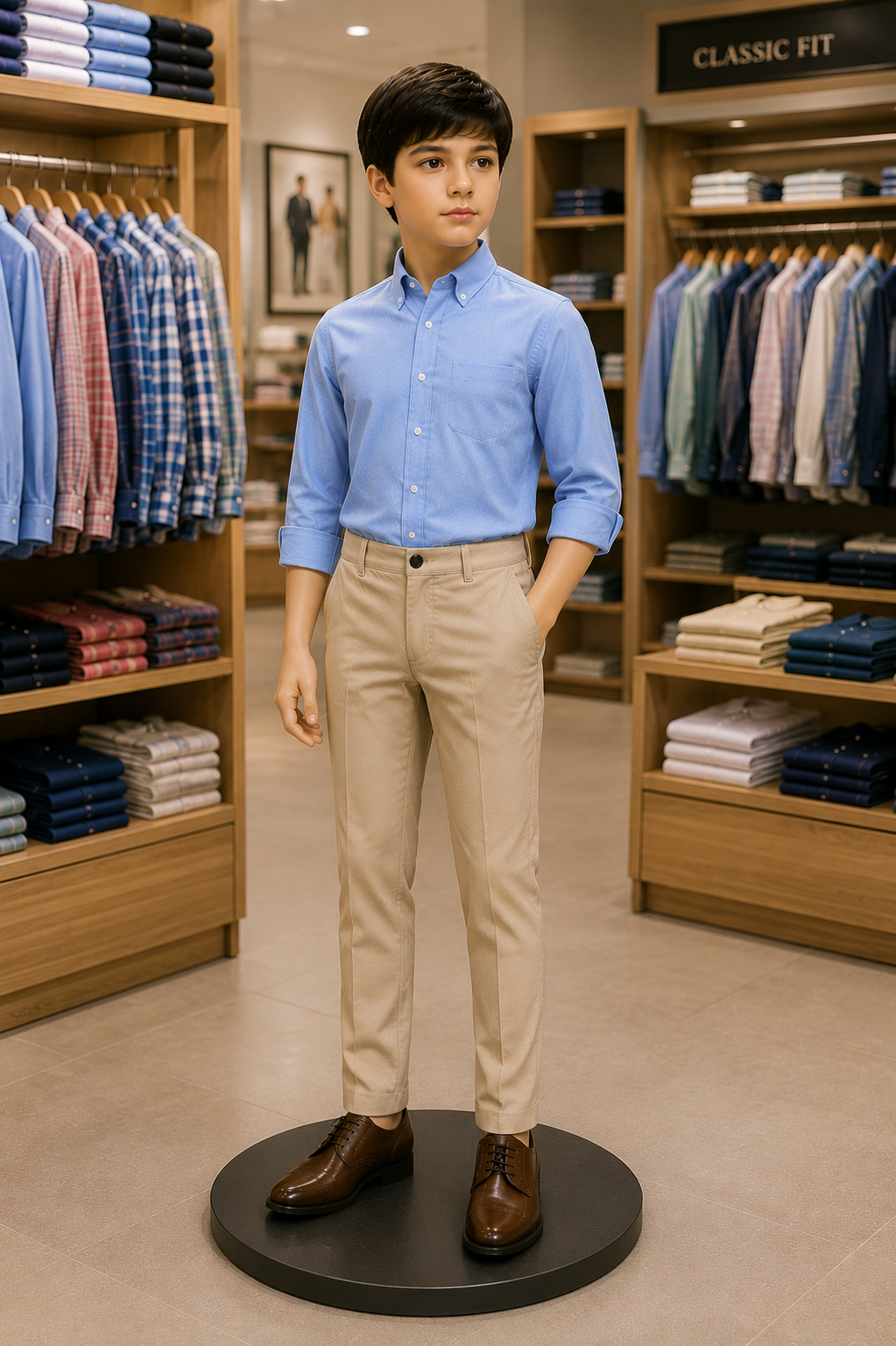 Cotton Shirt and Pant Set