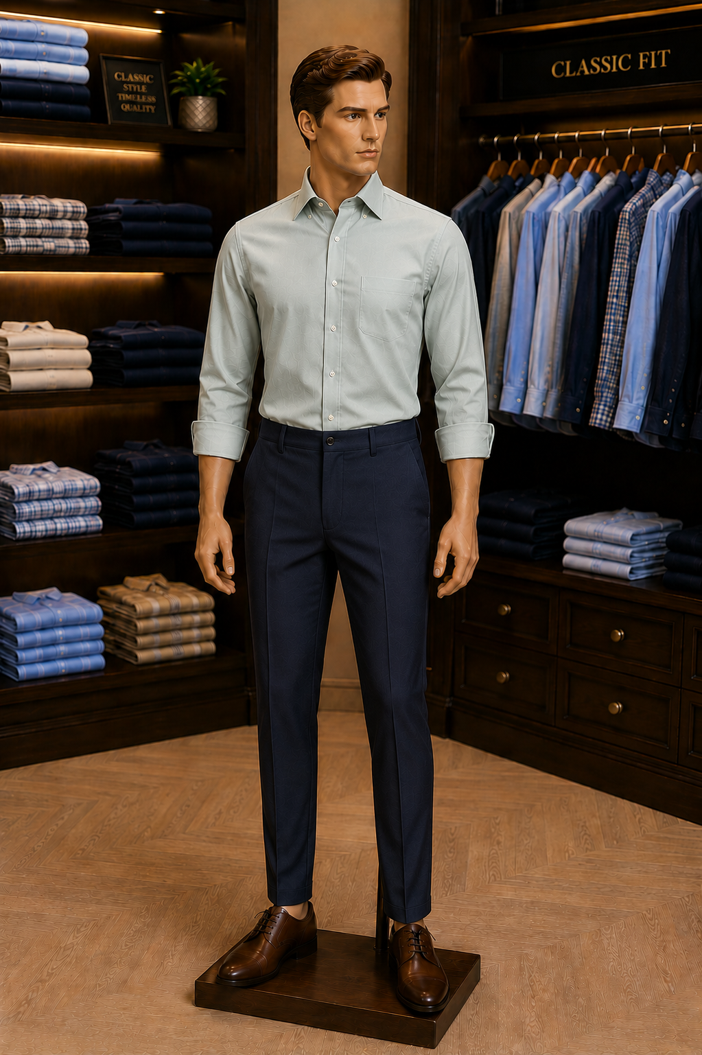 Slim Formal Trousers